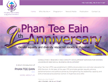 Tablet Screenshot of phanteeeain-myanmar.org